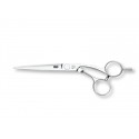 KSI-60OS Hair stylist scissors offset 6" KASHO Silver Series