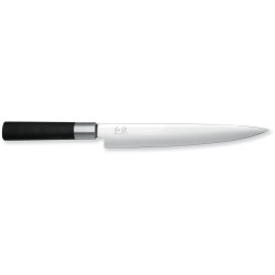 6723L WASABI BLACK Slicing knife 23cm KAI