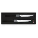 67S-400 WASABI BLACK Set of 2 steak knives KAI