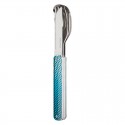 Straight magnetic cutlery set Akinod 12h34 Blue Mosaic