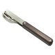 Straight magnetic cutlery Akinod 12h34 Wood Ebony
