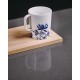 Snídaňový servis Clap Design Rectangle Porcelain Blue - foto detail